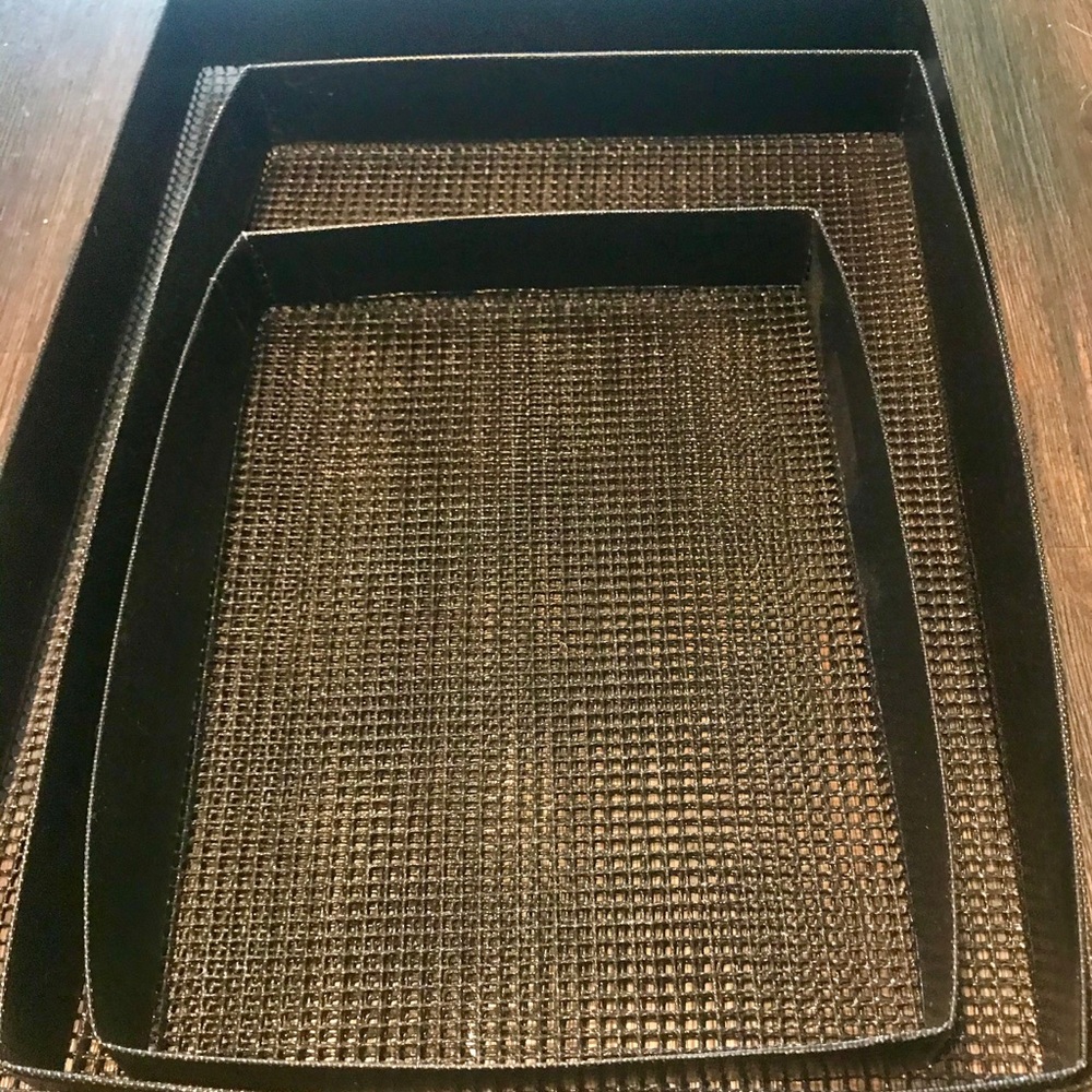 Baker’s Mark mesh oven crisping baskets - Set of 3